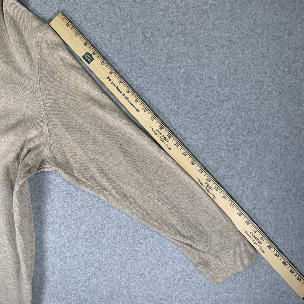 Polo Ralph Lauren Quarter Zip Sweater Mens 2XL Beige Estate Rib Knit Pullover - Picture 15 of 16